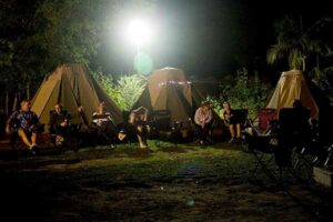 tafe Students using topcon laser