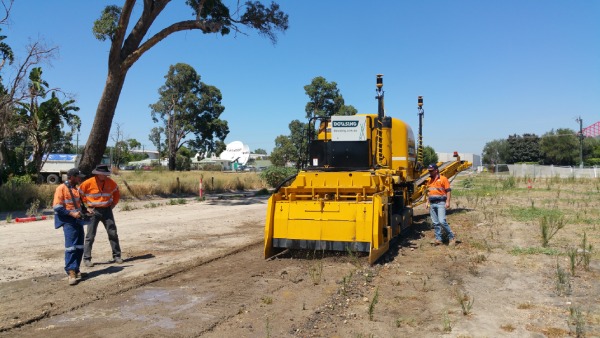 Dowsing using topcon 