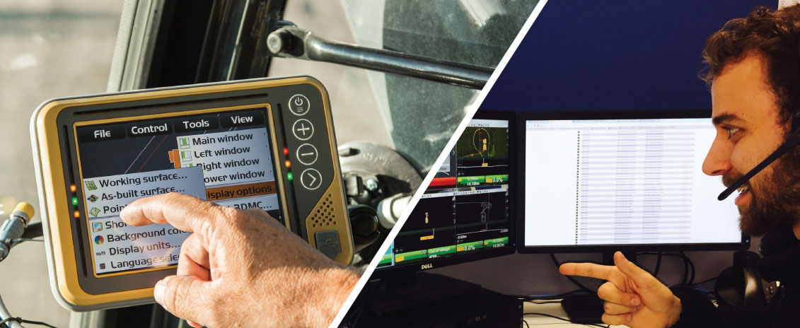 Link to machine control productivity | Aptella