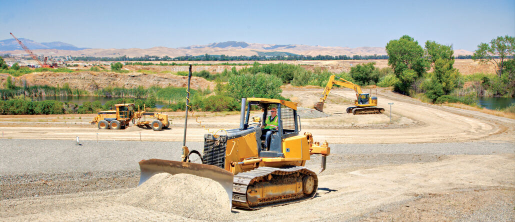 Earthworks technology solutions for construction machines