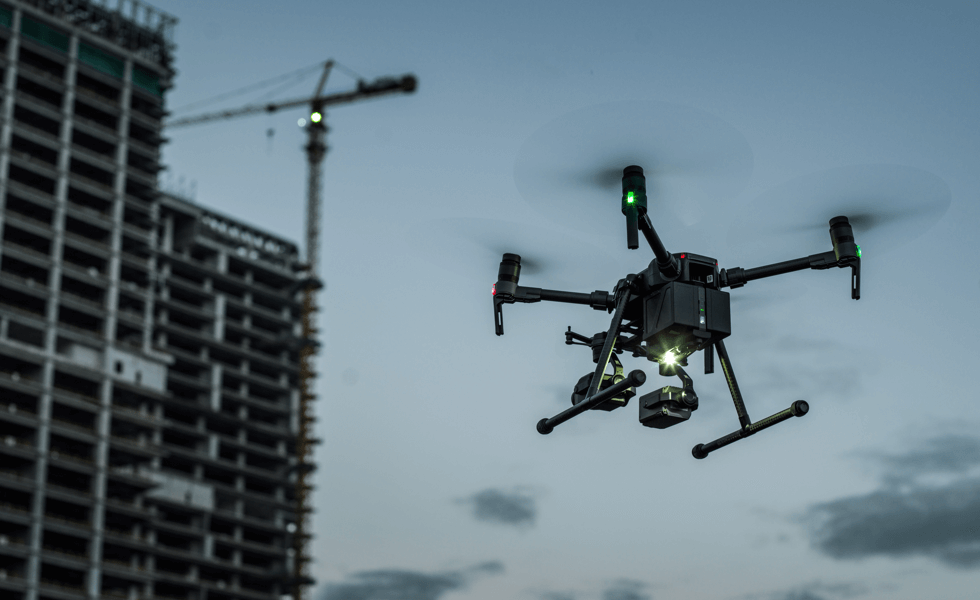 Drones for construction available at Aptella