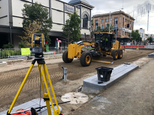 Total Stations Machine Control | Grader Ma