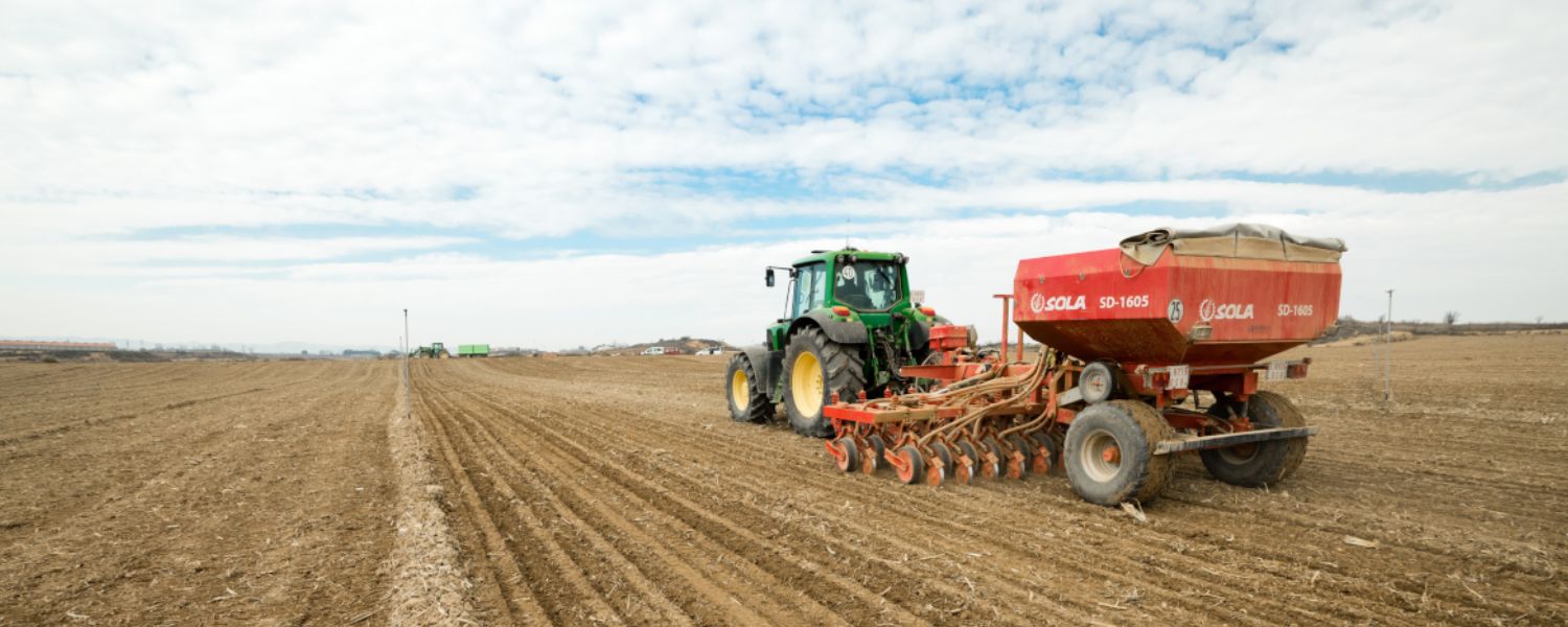 RTK being used in agriculture