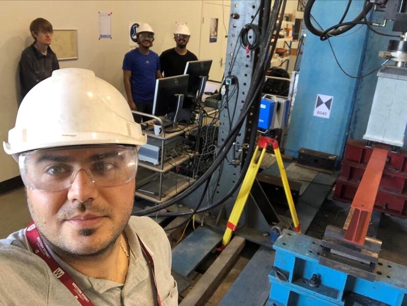 Western Sydney University using 3d laser scanner