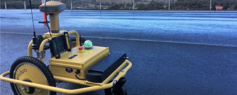 tiny surveyor road marking robot