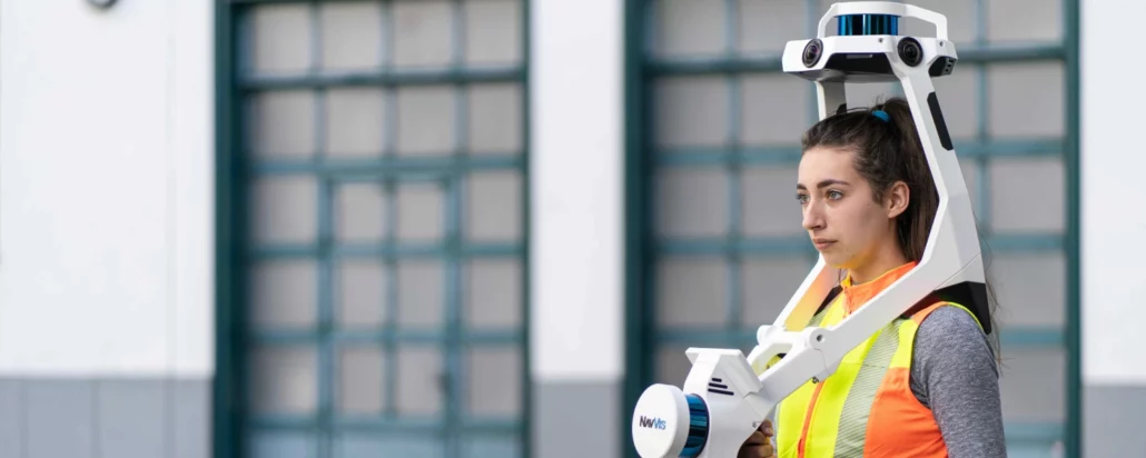 Navvis VLX wearable 3d laser Scanner