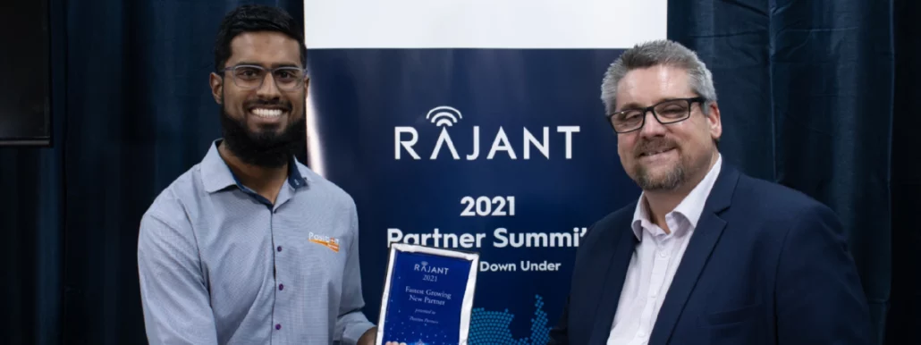 Aptella awarded Fastest Growing New Partner at Rajant Corporation’s Australian Summit