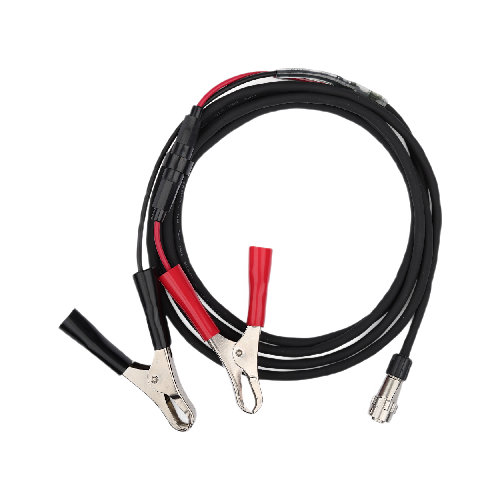 EDC213 12V External Power Cable for Car battery with Alligator clips