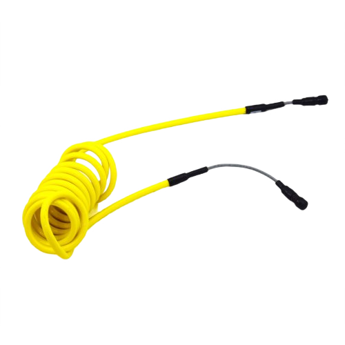 TS-1 CBL YELLOW COIL 15FT TURCK CONN