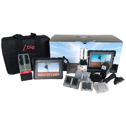 Idig excavator grade control