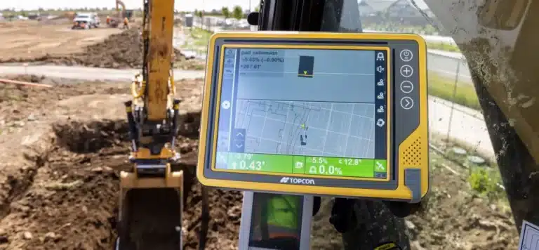 Topcon Mc-max machine control for excavators