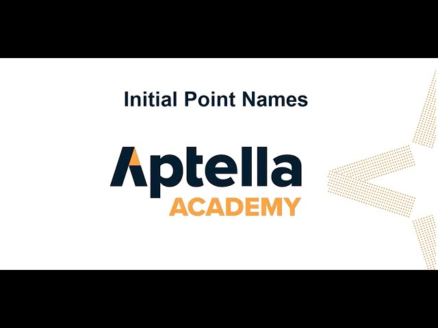 Topcon Field V10 – Initial Point Names | Aptella