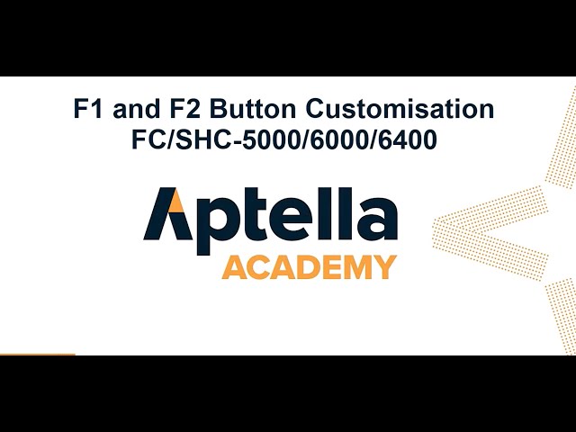 Topcon Field V10 – F1 and F2 Button Customisation | Aptella